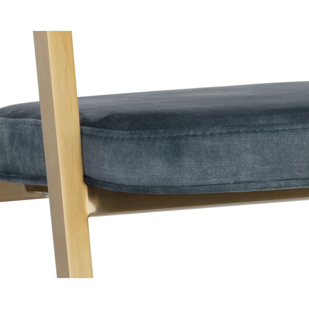 Burgos Nono Petrol Dining Armchair